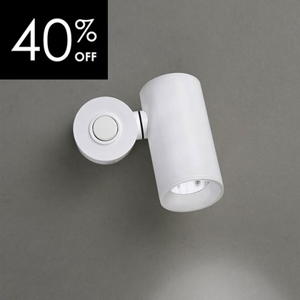 OUTLET Milan Iluminacion Haul White LED Switched Reading Light