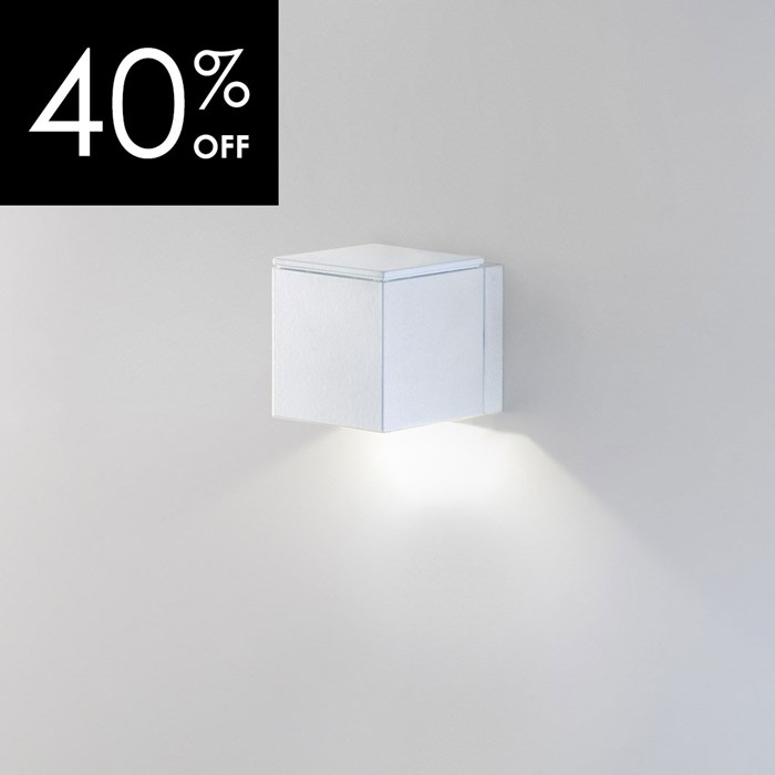 OUTLET Milan Iluminacion Mini Dau White LED Wall Light| Image : 1