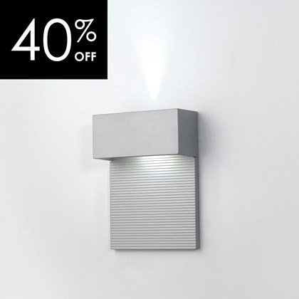 OUTLET Milan Iluminacion Mini Grey LED Wall Light