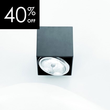 OUTLET Nemo Cubo Wall Light Black