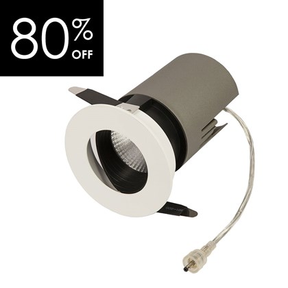OUTLET DLD Juno LED Recessed Adjustable Downlight: 2700K, 15D Beam