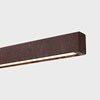 OUTLET Anour I Model 1000 LED Rusted Steel Profile Pendant| Image:0