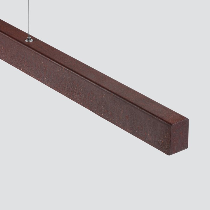 OUTLET Anour I Model 1500 LED Rusted Steel Profile Pendant| Image:2