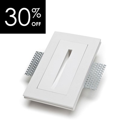 OUTLET 9010 Passi 4100E 2700K Plaster In Wall / Step Light