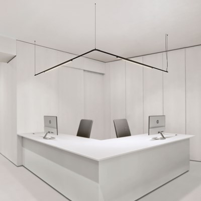 Arkoslight Linear 24V Minimal Suspended Modular Track System Package