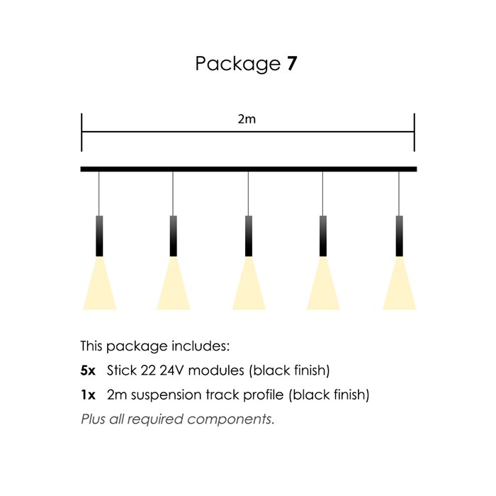 Arkoslight Linear 24V Minimal Surface Modular Track System Package| Image:7