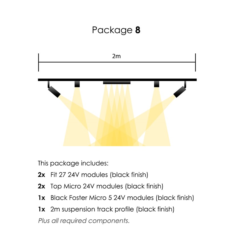 Arkoslight Linear 24V Minimal Surface Modular Track System Package| Image:8