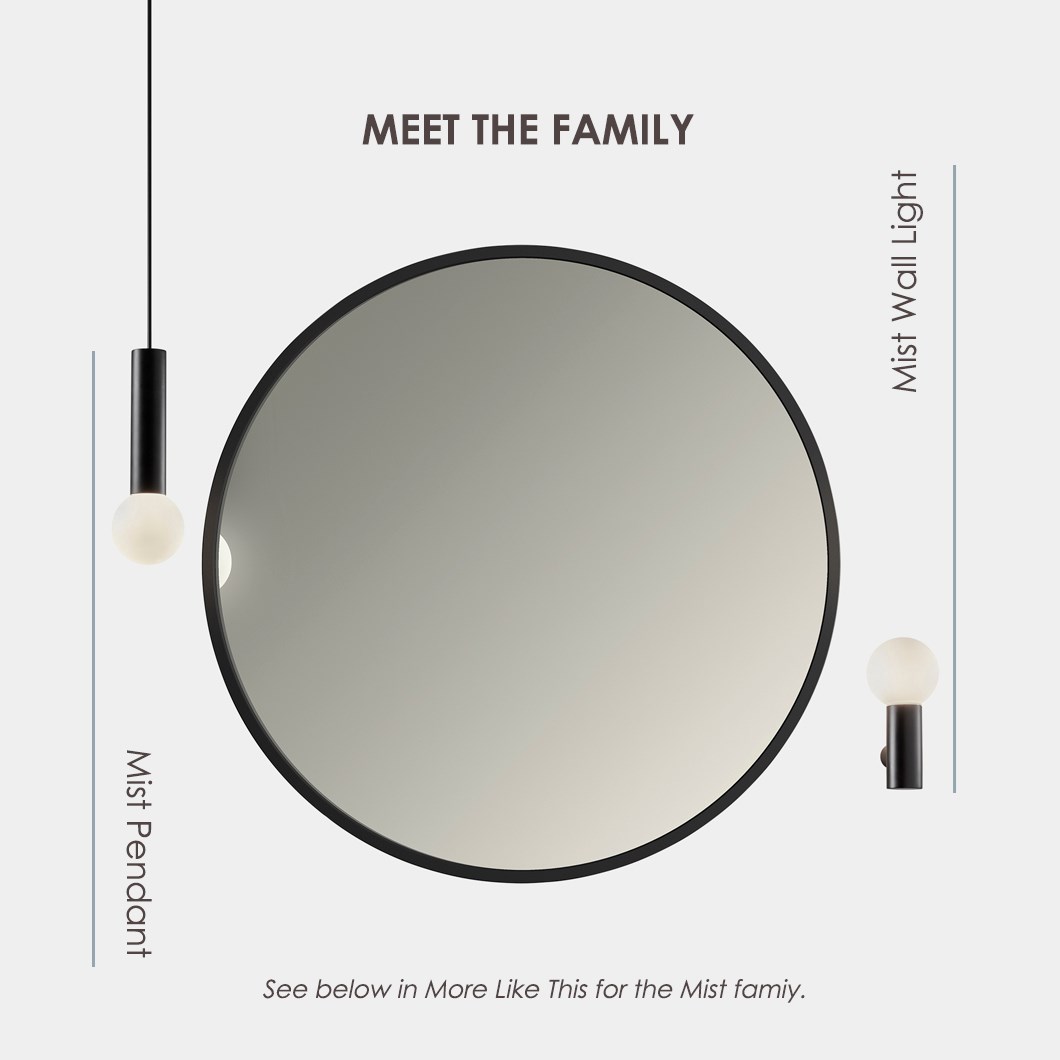 LEDS C4 Mist Badezimmerdecke Einfache Pendelleuchte Chrom E14