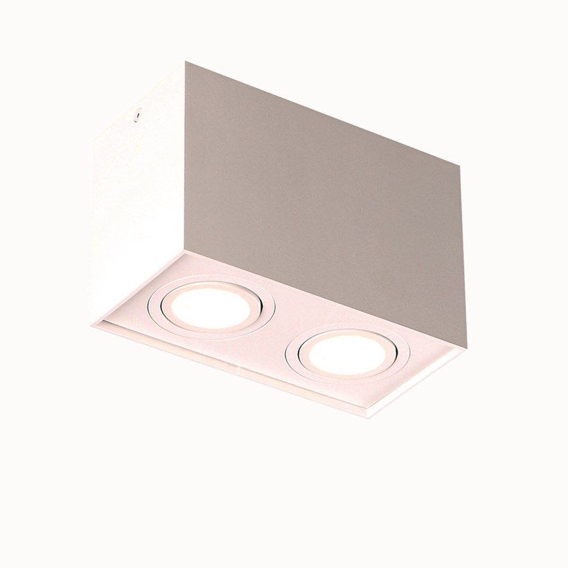 MX Light Basic Square Double Adjustable Ceiling Light| Image:1