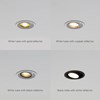 Brick In The Wall 200cent Round Adjustable Trim Plaster In Recessed Downlight| Image:0