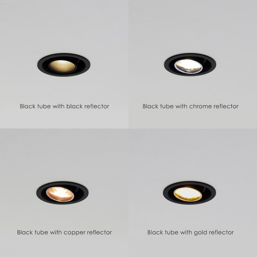 Brick In The Wall 200cent Round Adjustable Trim Plaster In Recessed Downlight| Image:2