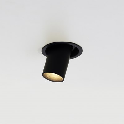 Brick In The Wall 200cent Round Adjustable Semi Trim Plaster In Recessed Downlight