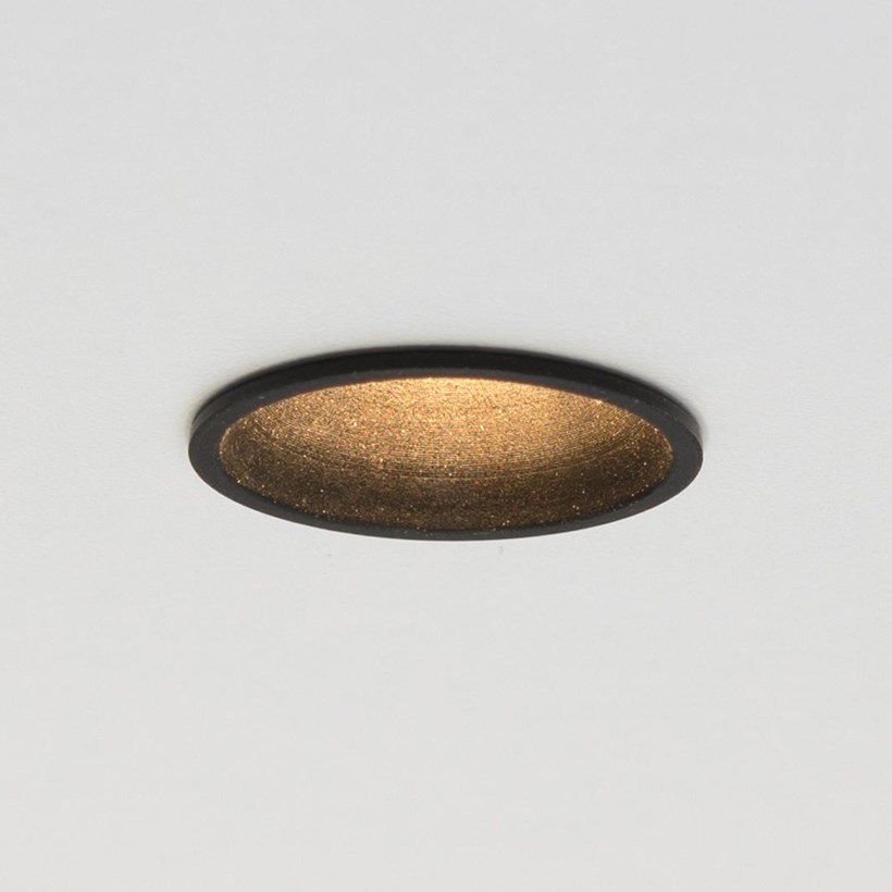 Brick In The Wall 200cent Round Fix Trim Plaster In Recessed Downlight| Image:2