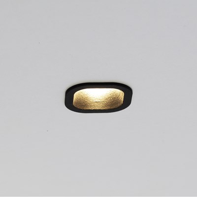 Brick In The Wall 200cent Square Fix Trim Plaster In Recessed Downlight