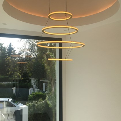 Fambuena Luminotecnia Bagues LED Pendant Chandelier alternative image