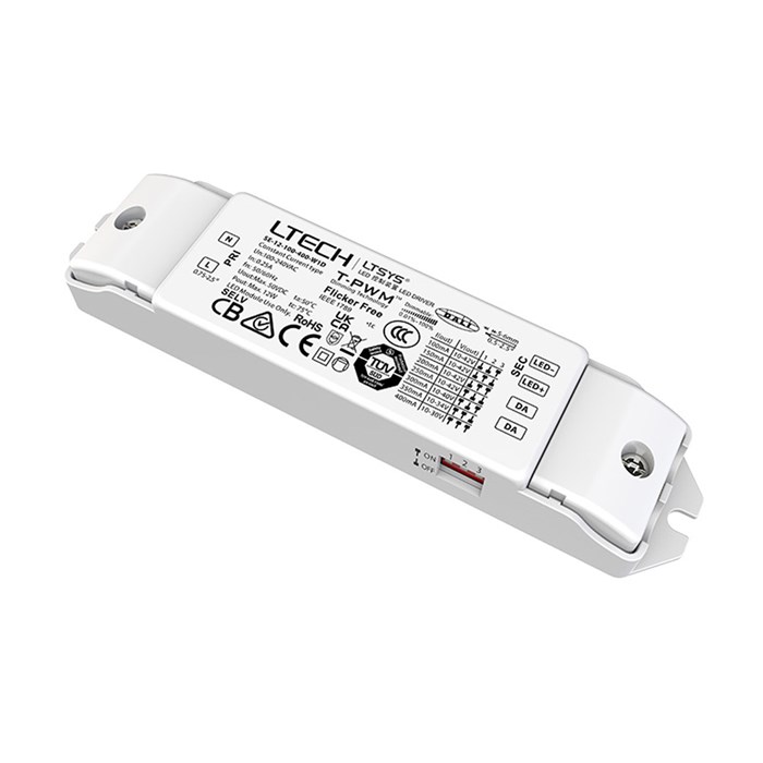 L-Tech 12W 100-400MA CC DALI LED Driver | Darklight Design | Lighting ...