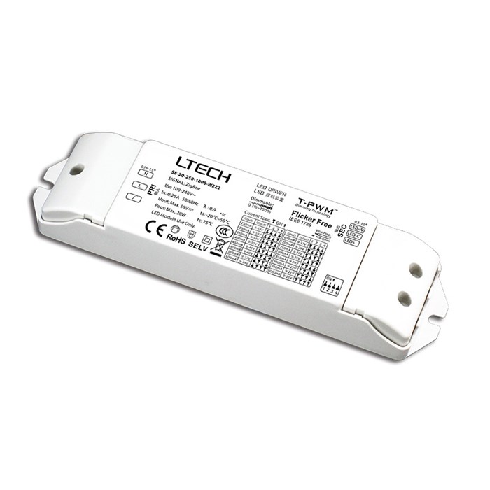 L-Tech 20W 250-1000mA CC Zigbee Tunable White LED Driver| Image : 1
