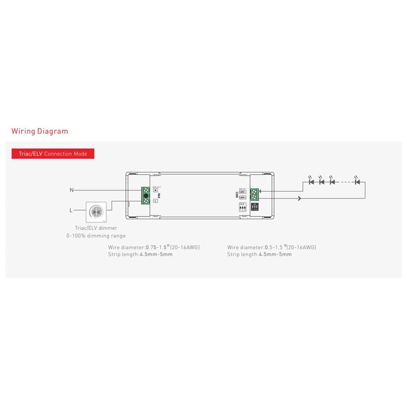L-Tech 15W 350-700mA CC Phase Dim LED Driver | Darklight Design ...