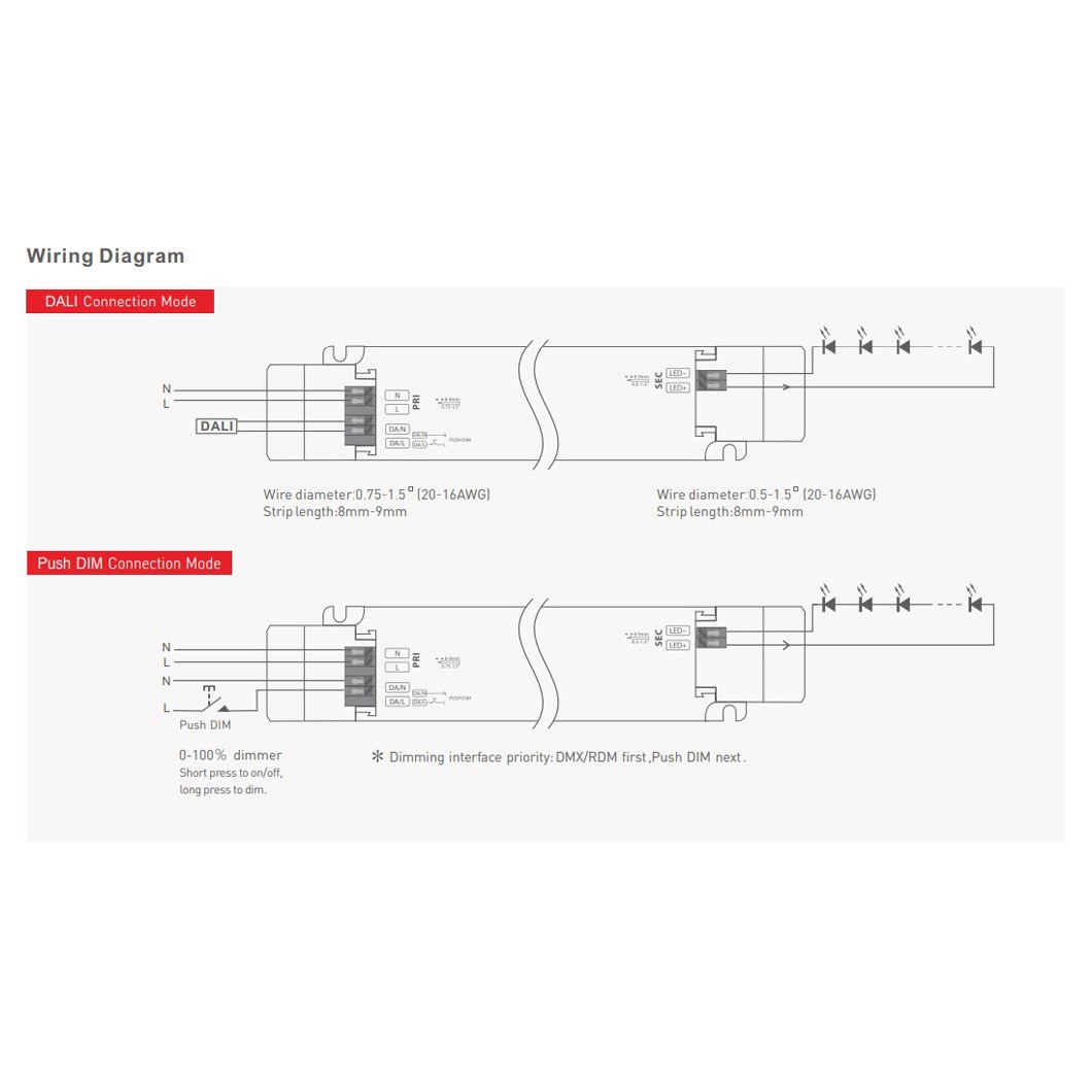 L-Tech 36W 24VDC CV DALI LED Driver | Darklight Design | Lighting ...