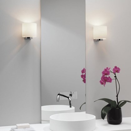 OUTLET Astro Light Siena Round LED Chrome Wall Light alternative image