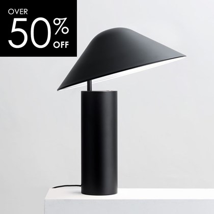 OUTLET Seed Design Damo Small Black Table Lamp