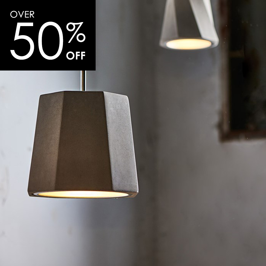 OUTLET Seed Design Castle Rock Concrete Pendant