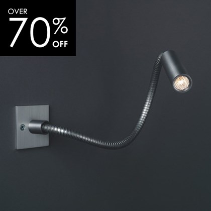 OUTLET Trizo21 Scar-LED 1FD Remote Driver 60 400mm Aluminium Unswitched Reading Light UNBOXED
