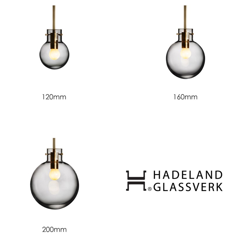 Hadeland Glassverk Crystal Spheres Pendant| Image:3