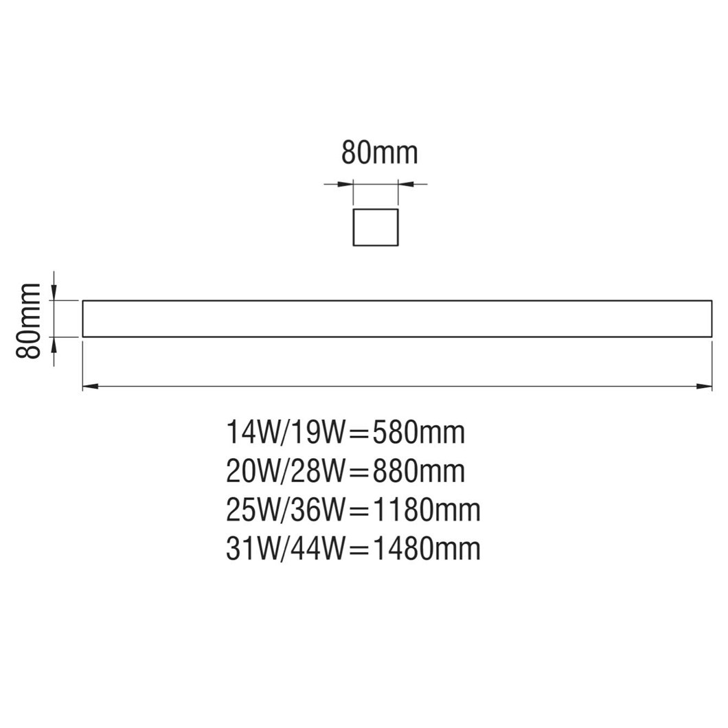 Bloc plexiglas d'agencement 100 x 40 x 100 mm - P&P