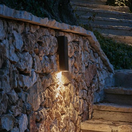 PVD Concept Simply Pillar Large LED Outdoor Wall Light alternative image