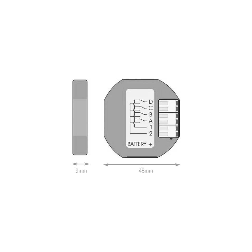 Rako RCI4L Wireless Switch Interface Unit Darklight Design