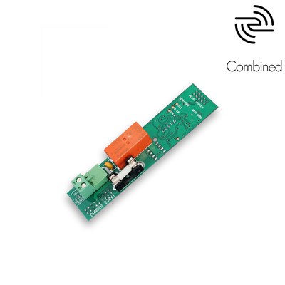 Rako WDA 600 combined universal pluggable dimmer card with icon combined wired & wireless