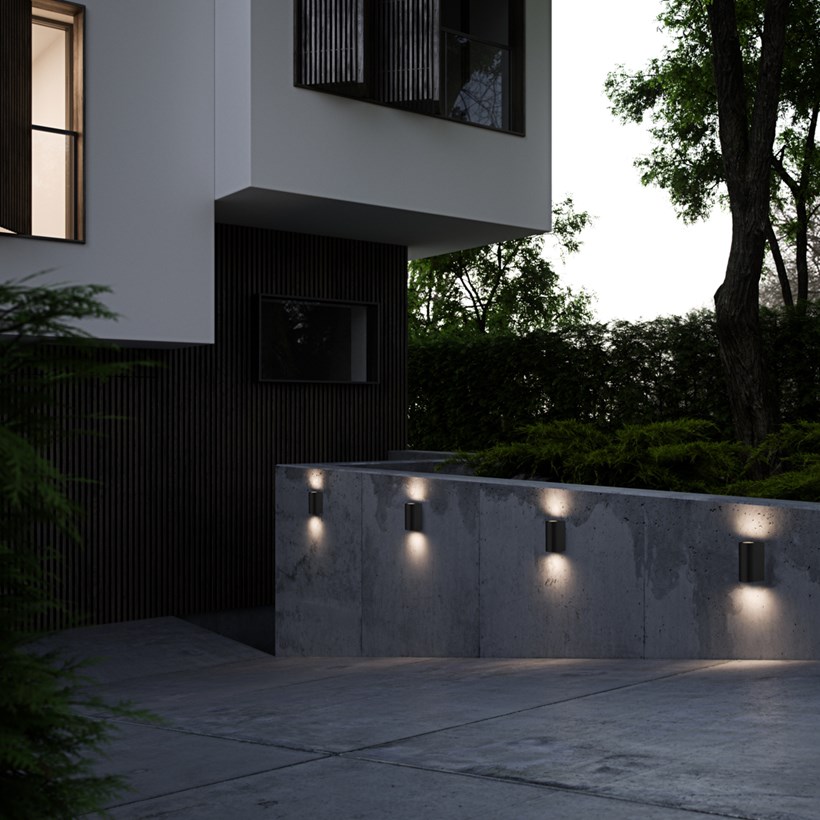Nordlux Asbol Kubi LED Outdoor Wall Light| Image:1