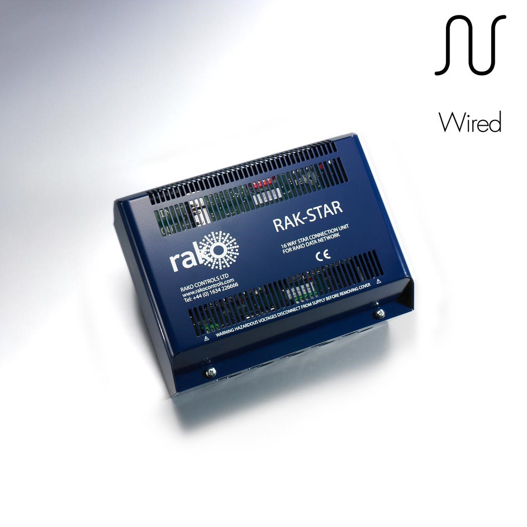 Rako RAK-STAR Wired 16-Way Connection Unit for Star Wired Networks ...