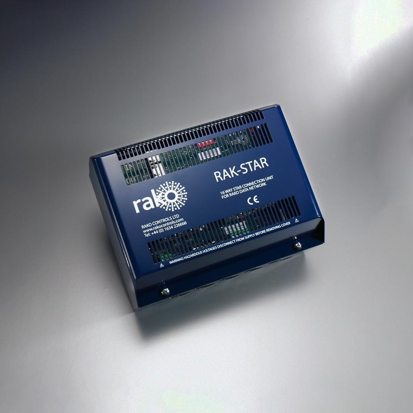Rako RAK-STAR Wired 16-Way Connection Unit for Star Wired Networks| Image:1