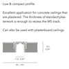 Eden Design °micr’online 48V Plaster In & Surface Modular Track System| Image:16