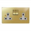 Focus SB Horizon Classic Switched Socket Outlets| Image:1
