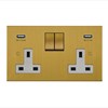 Focus SB Horizon Square Switched Socket Outlets| Image:0