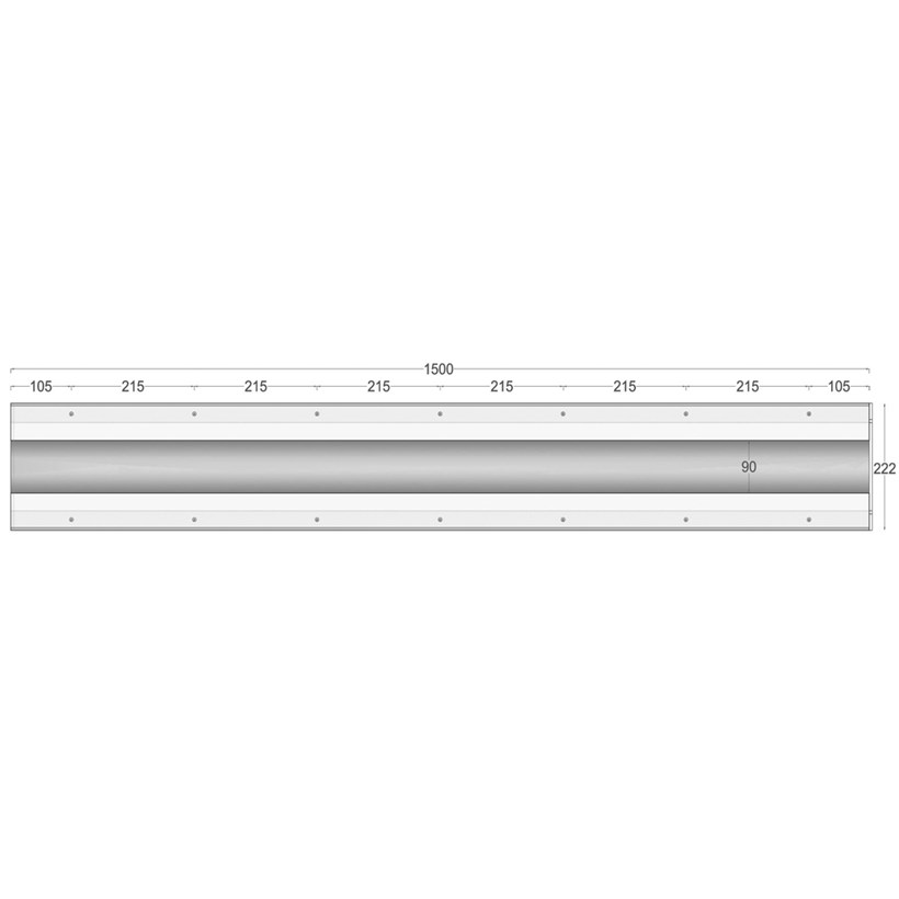 Nama Arc 01 Plaster In Linear LED Profile| Image:2