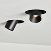 2x Prado Light+Ventilation Long Trimless Downlights installed into grey ceiling