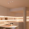 Prado Light + Ventilation Long Trimless Plaster-In Adjustable Downlight| Image:9