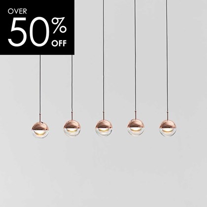 OUTLET Seed Design Dora LED Copper Pendant