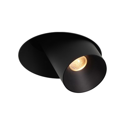 Prado Light Only Long Trimless Plaster-In Adjustable Downlight