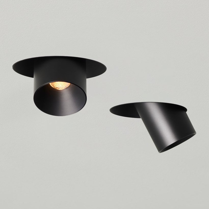 Prado Light Only Long Trimless Plaster-In Adjustable Downlight| Image:1