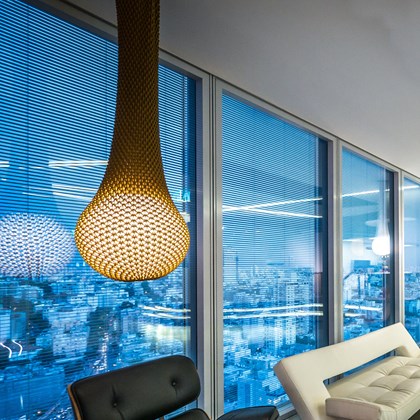 Ariel Zuckerman Knitted Dropped LED Pendant alternative image