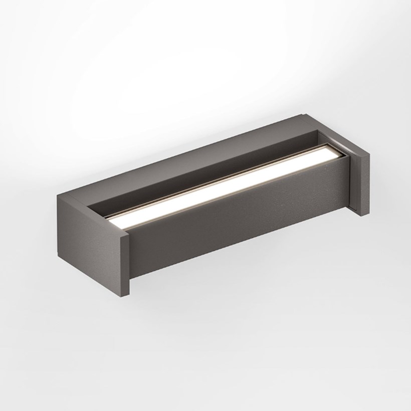 OUTLET IP44.DE Slat One Exterior Wall Light Cool Brown| Image : 1