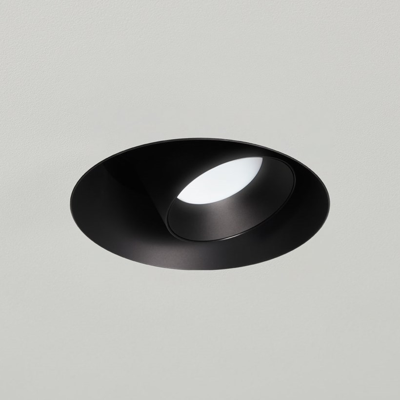 Prado Light + Motion + Ventilation Short Trimless Plaster-In Adjustable Downlight| Image:1