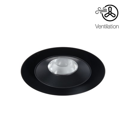 Prado Light + Ventilation SE Trimless Plaster-In Downlight