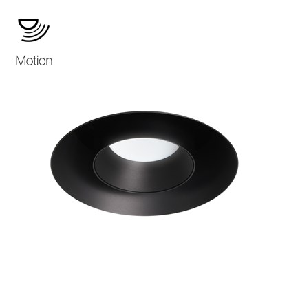 Prado Light Only + Motion Short Trimless Plaster-In Adjustable Recessed Downlight