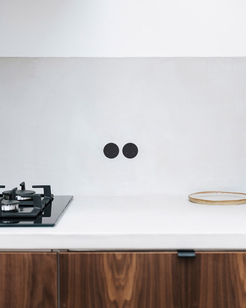Rond USB-C Small Trim Multifit Wall Socket| Image:6